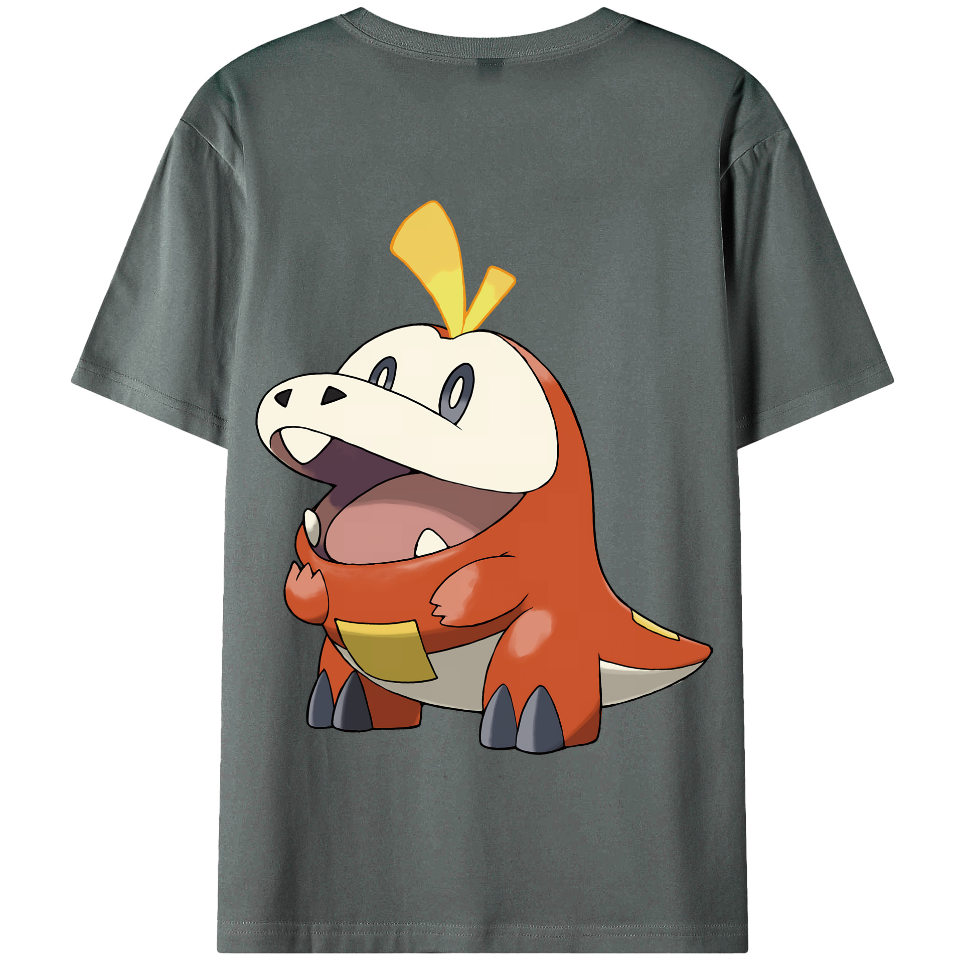 （画像用） ポケットモンスター Pokémon 綿100％半袖Tシャツ（背面プリント）